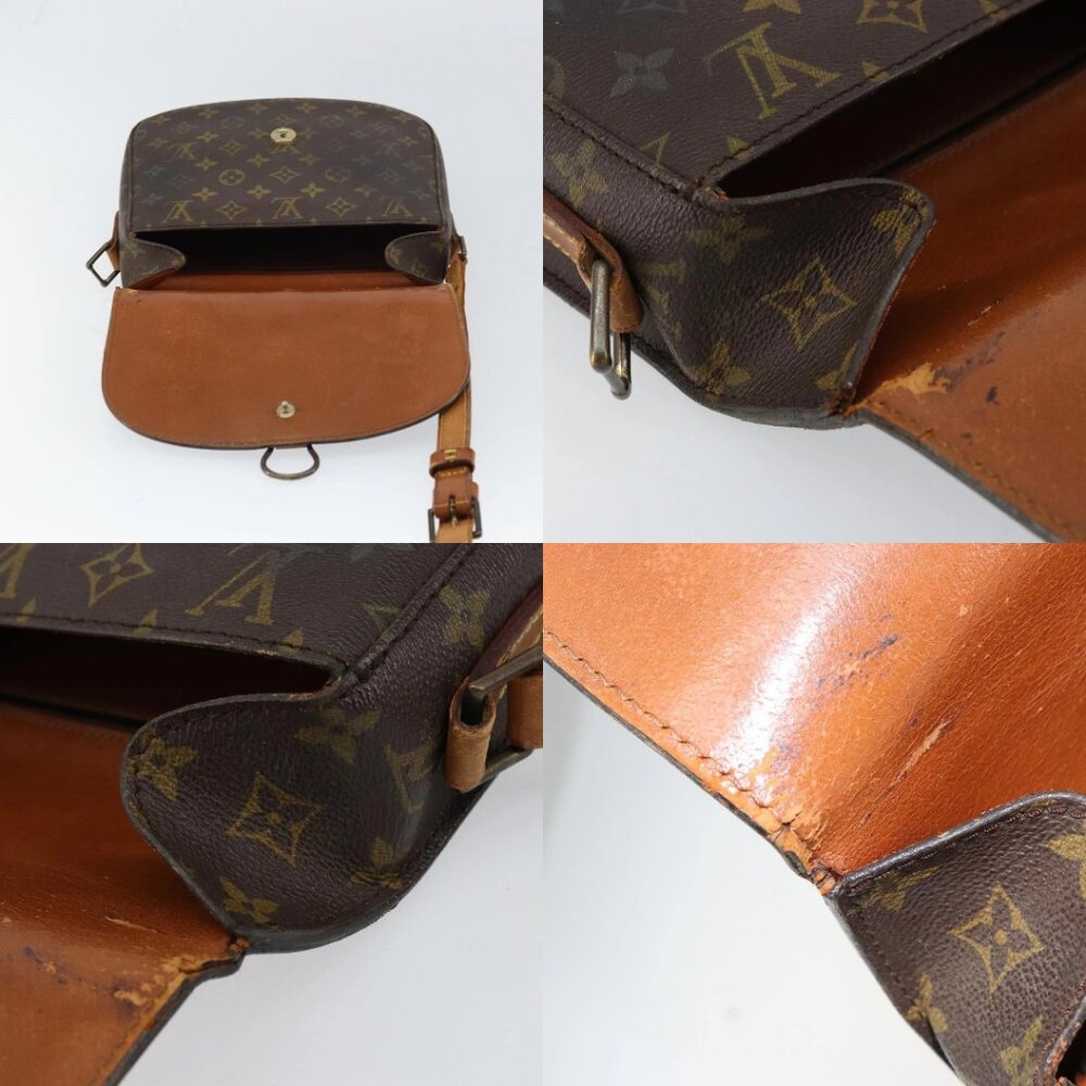 LOUIS VUITTON Monogram Saint Cloud GM Shoulder Bag Vintage M51242 LV Auth 142197 - Picture 14 of 15
